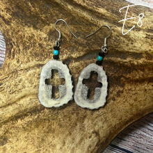 Load image into Gallery viewer, Elk Antler Earrings