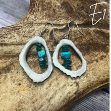 Load image into Gallery viewer, Elk Antler Earrings
