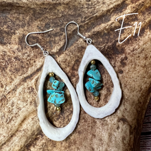 Load image into Gallery viewer, Elk Antler Earrings