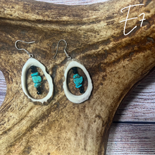 Load image into Gallery viewer, Elk Antler Earrings